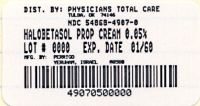 Image Of 50 Gram Cream Package Label (50gm Package Label)